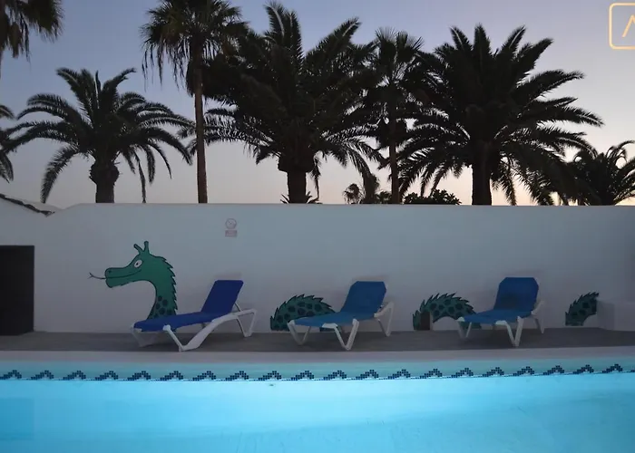 Villa Magica 7 Minutes Walk To Center With Pool And A/c Playa Blanca (Lanzarote)